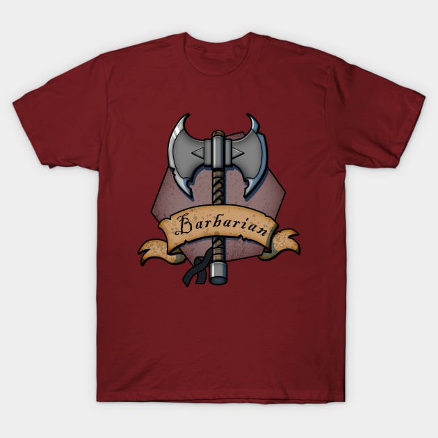 Barbarian Logo T-Shirt by AlmostCritical